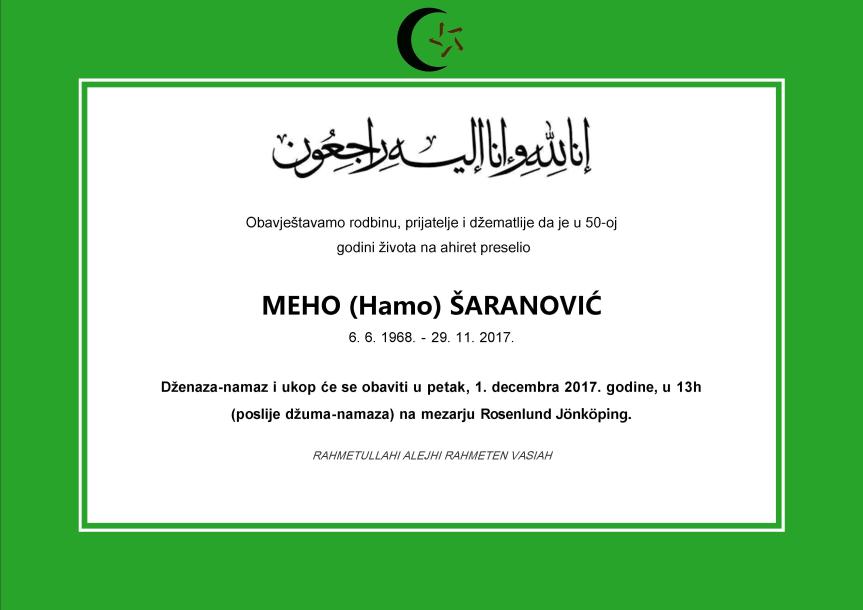 Meho Saranovic